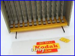 Kodak Film Dispenser Store Wall mt Display withdividers 23 x 26h x 5.5 394439