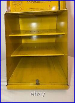 LARGE Vintage ANCO Windshield Wiper Blades And Arms Metal Store Display Cabinet
