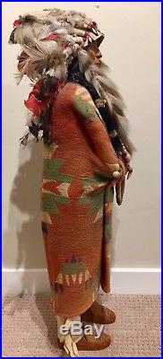 Large 36 Vintage Indian Skookum Doll Store Display (Z70)