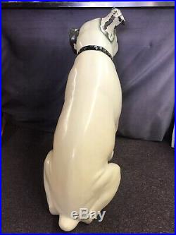 Large 36 Vintage Nipper Rca Victor Dog Rare Store Display Advertising Statue