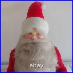 Large 44 Tall Vintage Advertising Christmas Store Window Display Santa Claus