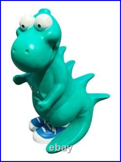 Large Vintage 1970s Stride Rite Shoes Store Display Dinosaur 29 Tall Early