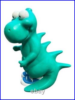 Large Vintage 1970s Stride Rite Shoes Store Display Dinosaur 29 Tall Early