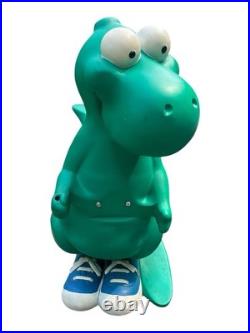 Large Vintage 1970s Stride Rite Shoes Store Display Dinosaur 29 Tall Early