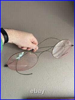 Large Vtg Oversized Giorgio Armani Spectacles Eyeglasses Wire Frames Display
