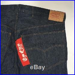 Levis 501 Big E Jeans Red Tab Store Display Pants 54X25 Vtg Denim Costume Vtg