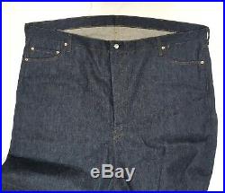 Levis 501 Big E Jeans Red Tab Store Display Pants 54X25 Vtg Denim Costume Vtg