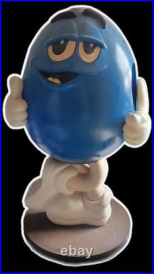 M&M Vintage Blue Store Display 4 Feet Tall