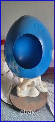 M&M Vintage Blue Store Display 4 Feet Tall