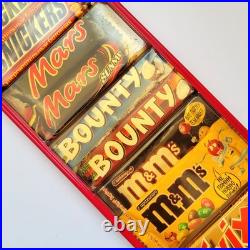 M&M's Snickers Vintage Food Candy Store Display stand Advertising Dummy Mars