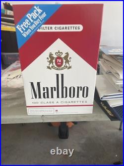Marlboro Cigarettes Gas Station Store Advertising Display Box Vintage 90s NEW