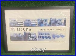 Miura Golf Collection Metal Display Sign, Apron, 5' Banner, Two Vintage Posters