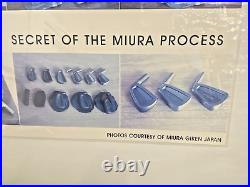 Miura Golf Collection Metal Display Sign, Apron, 5' Banner, Two Vintage Posters
