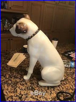 NIPPER DOG Vintage Large 18 RCA Victor Record Store Display General Electric