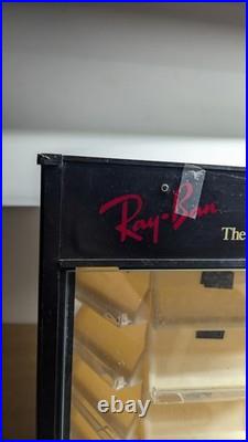 NO GLASS Vintage Ray-Ban Sunglasses 8 Tier Retail Rotating Store Display Case