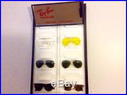 NOS Vintage Ray Ban Sunglasses B&L Bausch & Lomb Dealer Only Wall Unit Display