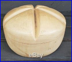 Newsboy Hat Mold Block Form Vintage Millinery Old Tool Wood Wooden Store Display