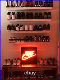 Nike Air Neon Store Window Sign Advertisement Vintage Rare Swoosh Man Cave Led