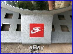Nike Authentic Dealer Rare Vintage Late 1990s Metal Shoe Mirror Display