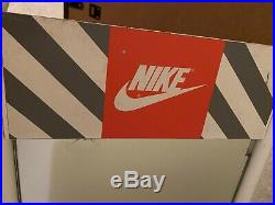 Nike Authentic Dealer Rare Vintage Late 1990s Metal Shoe Mirror Display 20x12