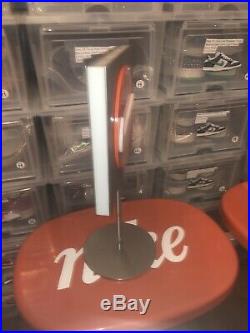 Nike Store Display Vintage Double Sided Swoosh Sat On Show Room Table 90s