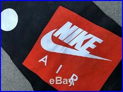 Nike Vintage 80s 90s Retro JUST DO IT Tyvek Advertising Display Banner