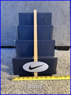 Nike Vintage Store Display Counter Brochure Program Shelf Holder Stand