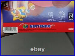Nintendo N64 Kirby 64 Store Display Sign Standee Promo Promotional VTG
