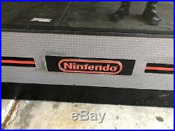 Nintendo Store Display Cabinet Vintage Retro 80s NES SNES N64