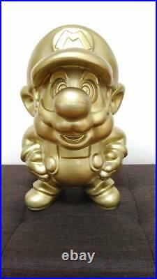 Nintendo Super Mario Gold Figure Store Display Novelty statue retro vintage