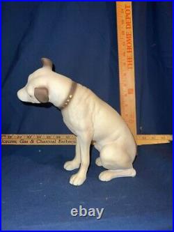 Nipper RCA Victor rare vintage 9 1/2 figurine by Creative Decor, Inc