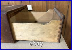 OBO Rare VTG Standard Paper Company Milwaukee WI Oak Wood Drawer