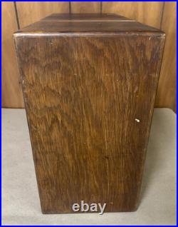 OBO Rare VTG Standard Paper Company Milwaukee WI Oak Wood Drawer