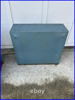 ORIGINAL Vintage BLUE STREAK CABINET Ignition Service Garage W / Key