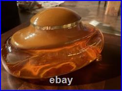 Obsession Calvin Klein Large Glass Perfume Bottle Store Display 11 Wide Vintage