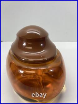 Obsession Calvin Klein Large Glass Perfume Bottle Store Display 11 Wide Vintage