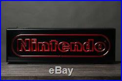 Official Nintendo Superbrite Store Sign NES M37R Dual Side Display Vintage 22912