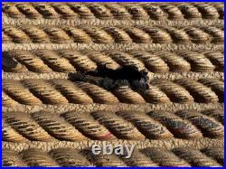 Old Vintage Columbian Pure Manila Rope 3D Actual Sizes Store Display Sign Rare