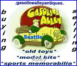 Old vintage ALKA-SELTZER countertop store display & attached tape dispenser