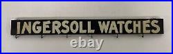 Original Double Sided Ingersoll Pocket Watch Display Advertising Sign