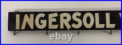 Original Double Sided Ingersoll Pocket Watch Display Advertising Sign