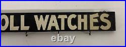 Original Double Sided Ingersoll Pocket Watch Display Advertising Sign