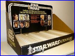Original Vintage Kenner Star Wars 12 Back Shop Store Display Header Bin Tray Rar
