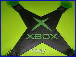Original Xbox X Sign Window Suction Cup Store Display Promo Rare Vintage