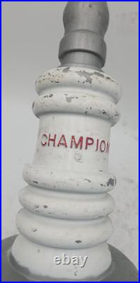 PAIR of vintage Champion Large plastic Spark Plug store display advertising