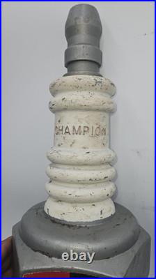 PAIR of vintage Champion Large plastic Spark Plug store display advertising