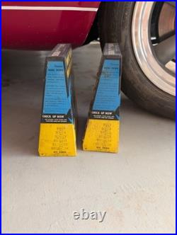 Pair Of Vintage Buss Fuse Glass Tube Display Rack With 77 Fuses