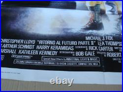 Poster Original Ritorno Al Futuro II Vintage Back To The Future II Michael J Fox