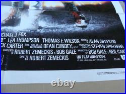 Poster Original Ritorno Al Futuro II Vintage Back To The Future II Michael J Fox