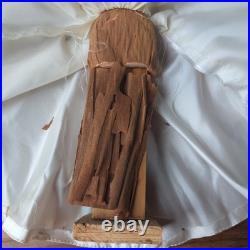 RARE 12 Vintage Countertop Display Bride Mannequin Wedding Dress Advertising